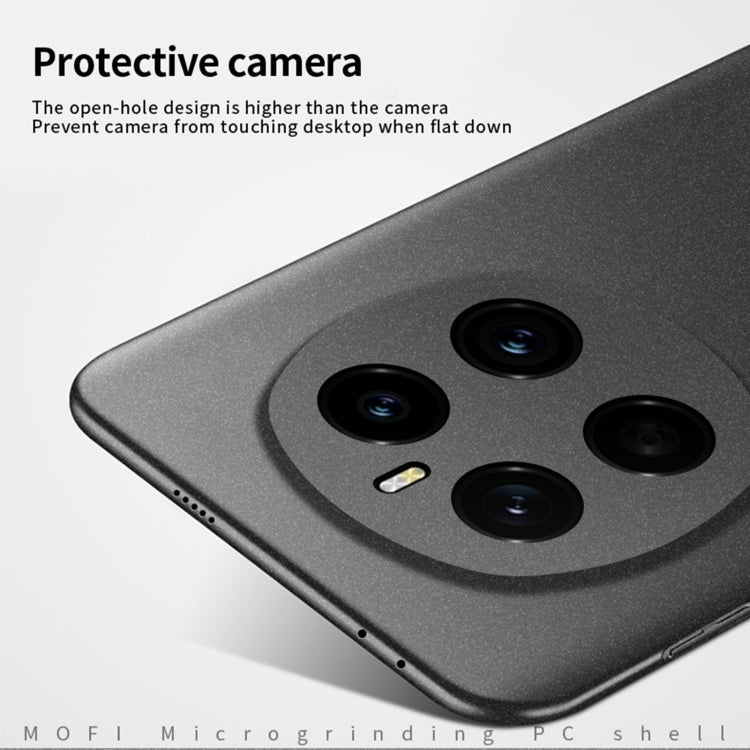 For Honor Magic7 MOFI Fandun Series Frosted PC Ultra-thin All-inclusive Phone Case(Gray)