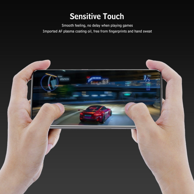 For OnePlus 13 2pcs ENKAY Hat-Prince 3D Hot Bending Side Glue Tempered Glass Full Film