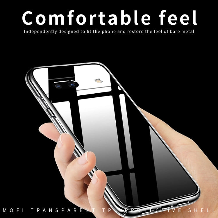 For Google Pixel 8a MOFI Ming Series Ultra-thin TPU Phone Case(Transparent)