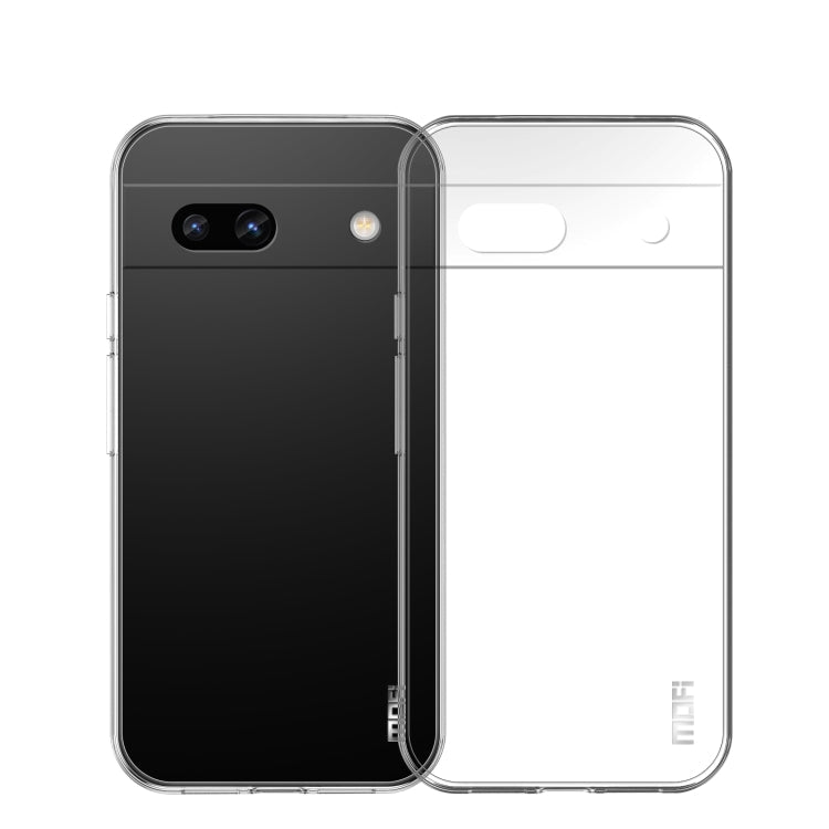 For Google Pixel 8a MOFI Ming Series Ultra-thin TPU Phone Case(Transparent)