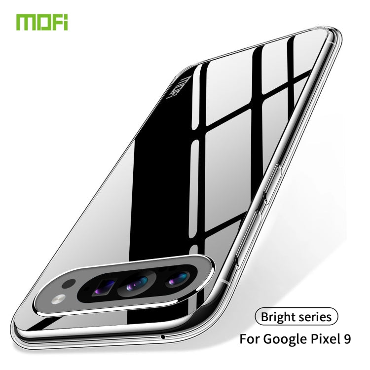 For Google Pixel 9 MOFI Ming Series Ultra-thin TPU Phone Case(Transparent)
