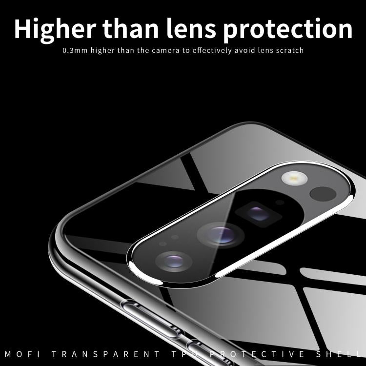 For Google Pixel 10 / 10 Pro MOFI Ming Series Ultra-thin TPU Phone Case(Transparent)