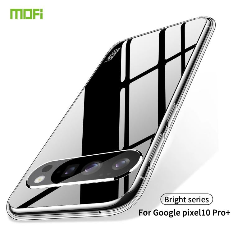 For Google Pixel 10 Pro XL MOFI Ming Series Ultra-thin TPU Phone Case(Transparent)