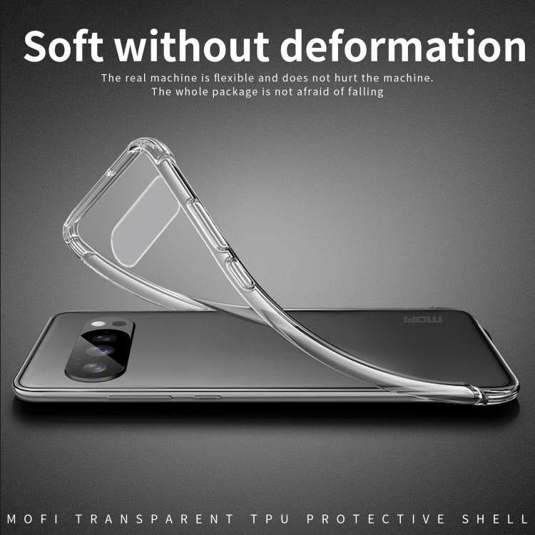 For Google Pixel 10 Pro XL MOFI Ming Series Ultra-thin TPU Phone Case(Transparent)