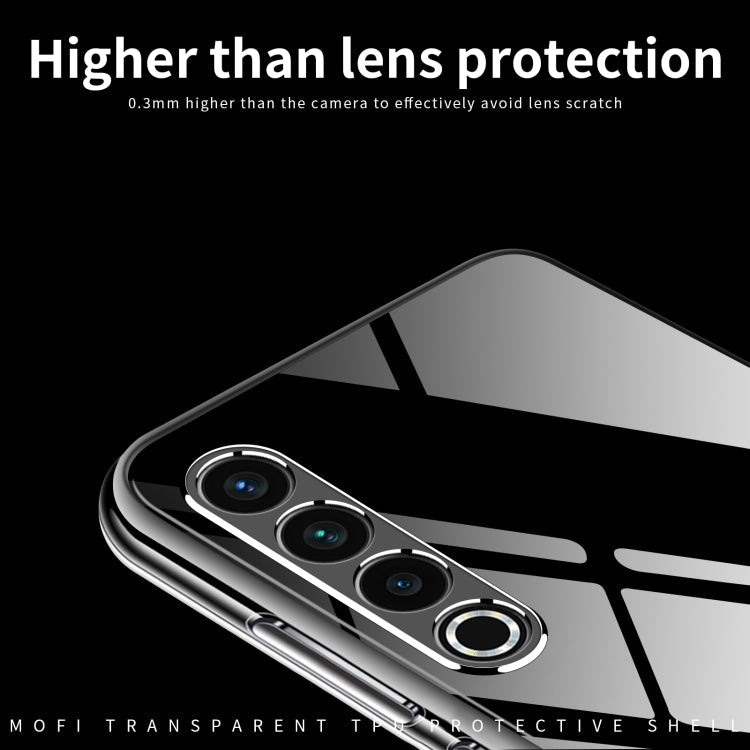 For Meizu 21 Pro MOFI Ming Series Transparent Ultra-thin TPU Phone Case(Transparent)