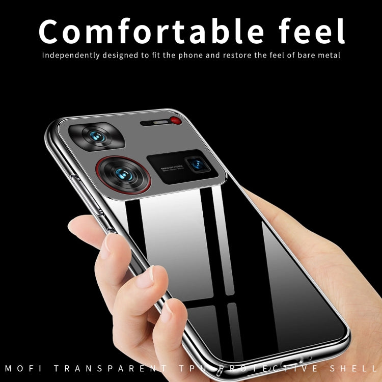 For Nubia Z60 Ultra MOFI Ming Series Transparent Ultra-thin TPU Phone Case(Transparent)