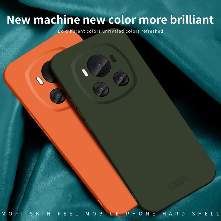 For Honor Magic6 MOFI Qin Series Skin Feel All-inclusive PC Phone Case(Gray)
