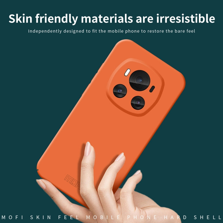 For Honor Magic6 MOFI Qin Series Skin Feel All-inclusive PC Phone Case(Gray)