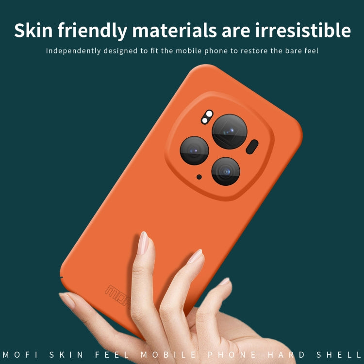 For Honor Magic6 Pro MOFI Qin Series Skin Feel All-inclusive PC Phone Case(Gray)