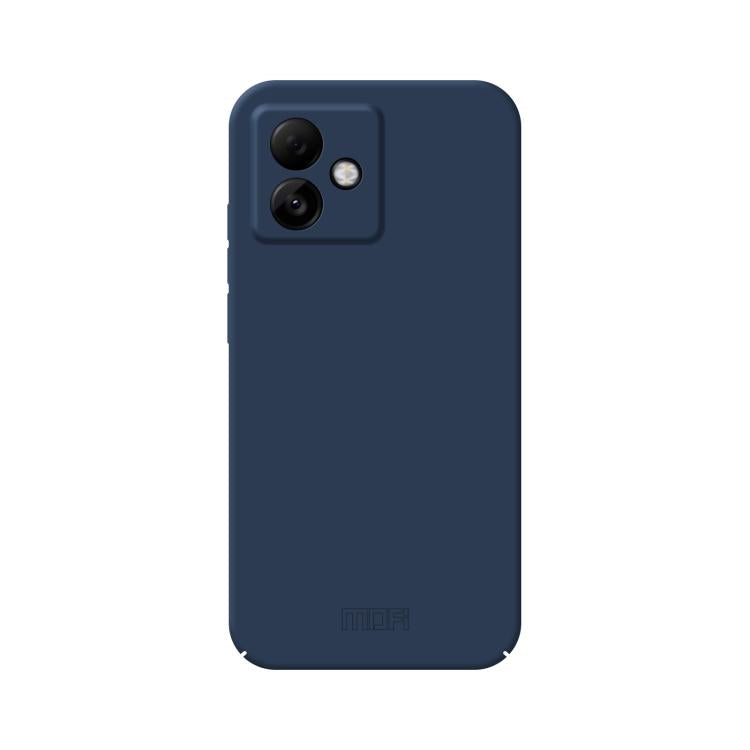 For Honor X60 GT MOFI Qin Series Skin Feel All-inclusive PC Phone Case(Blue)