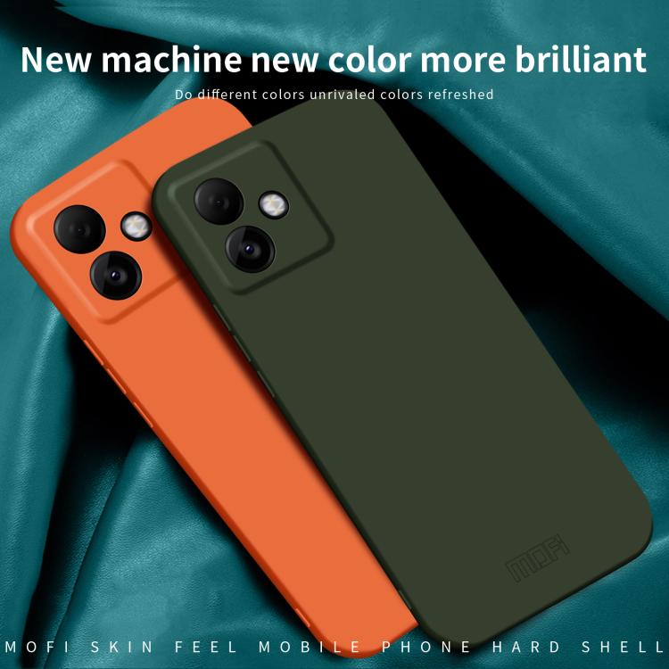 For Honor X60 GT MOFI Qin Series Skin Feel All-inclusive PC Phone Case(Orange)