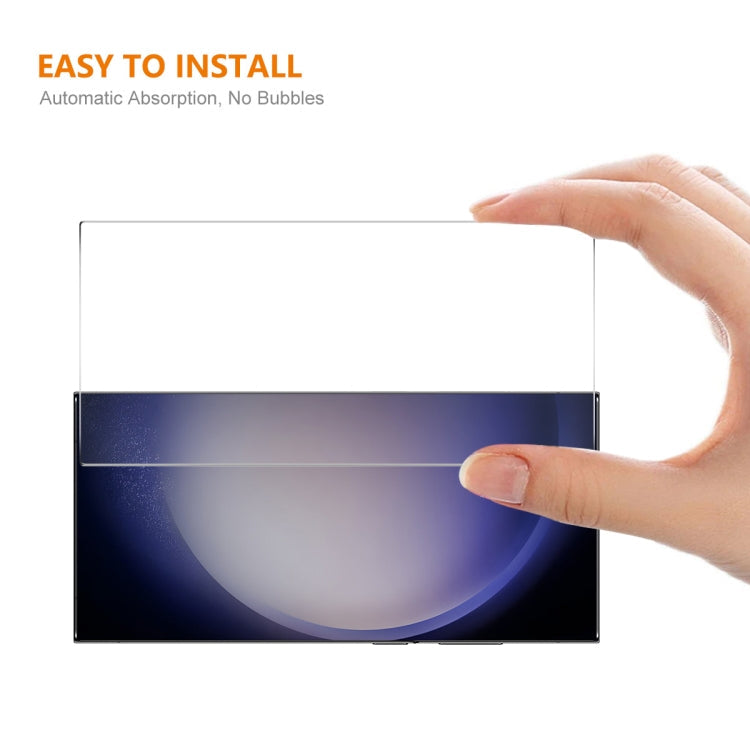 For Samsung Galaxy S24 Ultra 5G 10pcs ENKAY 0.18mm High Aluminum-silicon Tempered Glass Film, Support Ultrasonic Fingerprint Unclock
