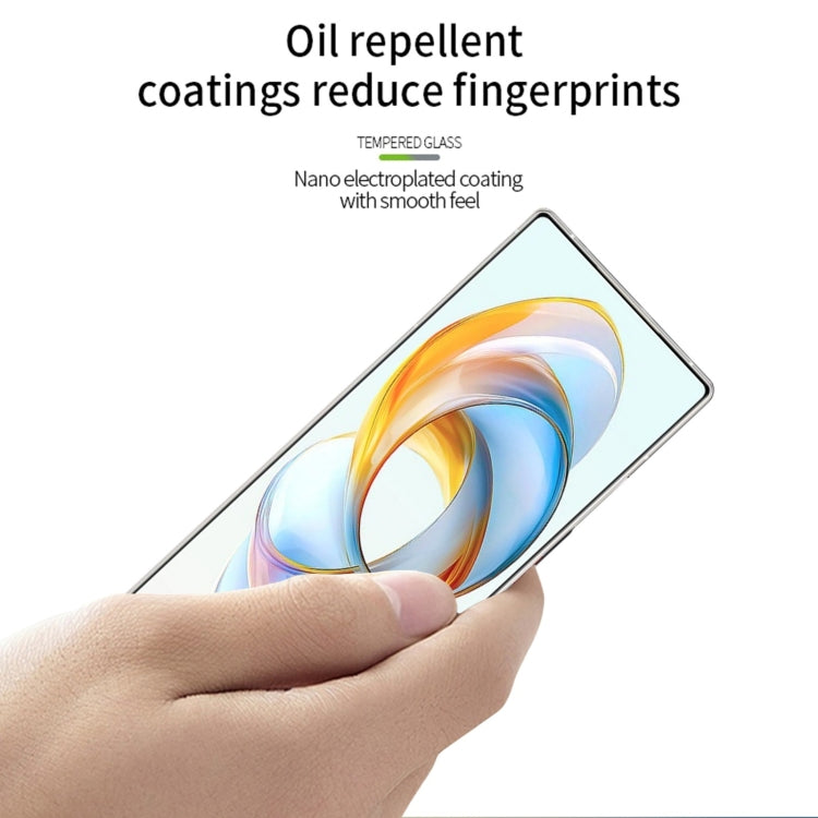For ZTE nubia Z70 Ultra MOFI 9H 2.5D Full Screen Tempered Glass Film(Black)