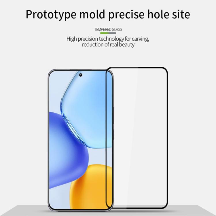 For Honor X60 GT MOFI 9H 2.5D Full Screen Tempered Glass Film(Black)