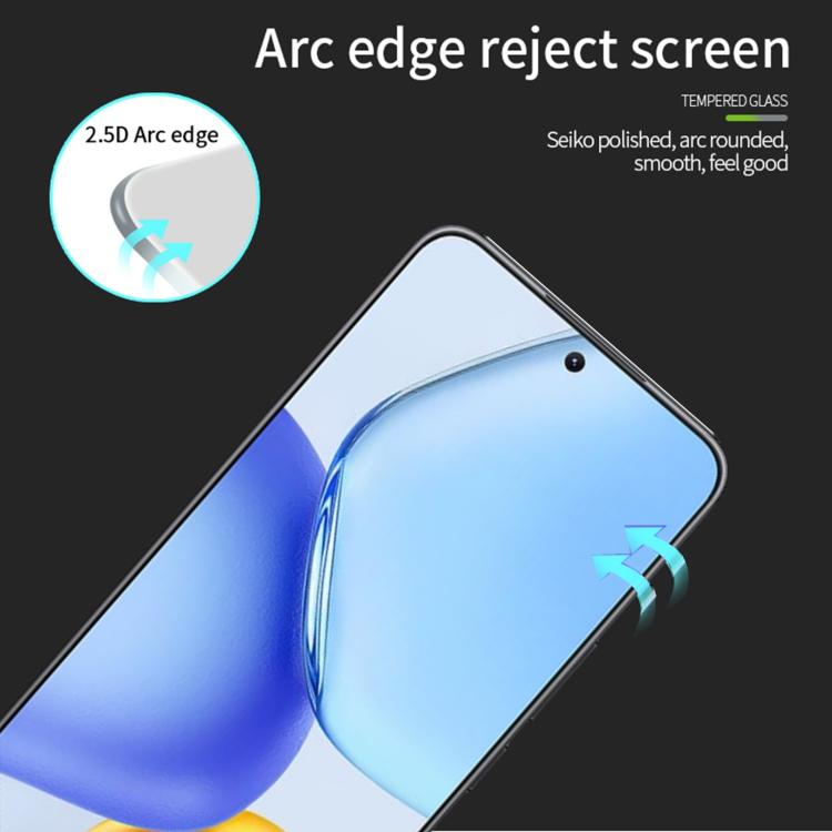 For Honor X60 GT MOFI 9H 2.5D Full Screen Tempered Glass Film(Black)