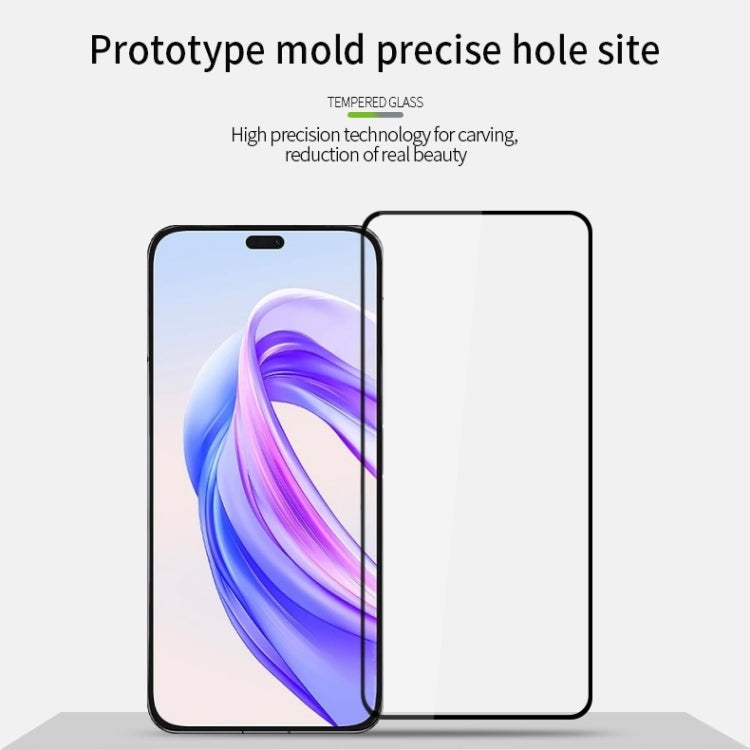 For Honor X50i+ / Play 8T Pro PINWUYO 9H 2.5D Full Screen Tempered Glass Film(Black)