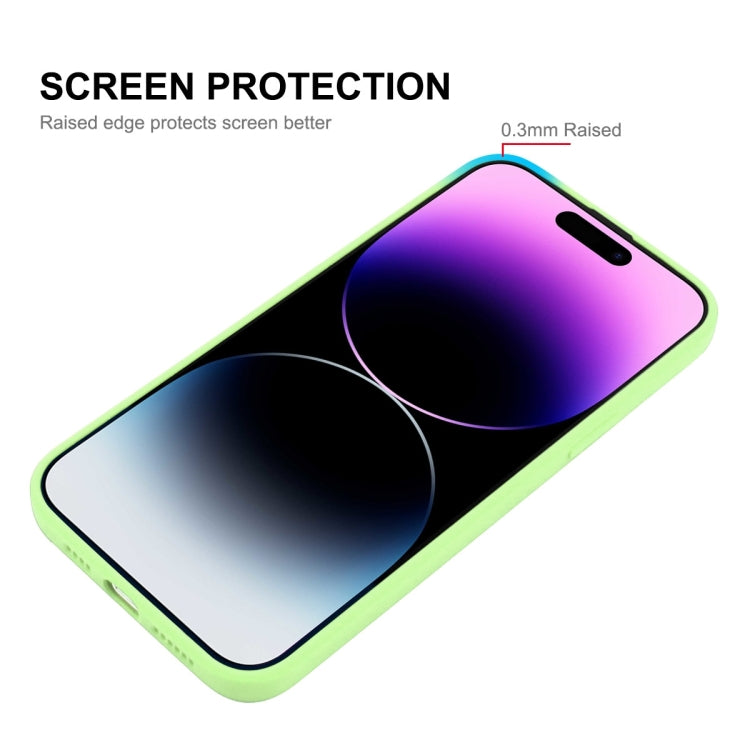 For iPhone 15 Plus ENKAY Liquid Silicone Soft Shockproof Phone Case(Black)
