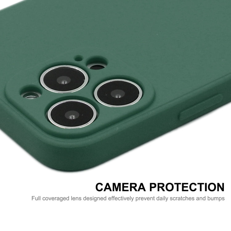 For iPhone 15 Pro Max ENKAY Liquid Silicone Soft Shockproof Phone Case(Black)