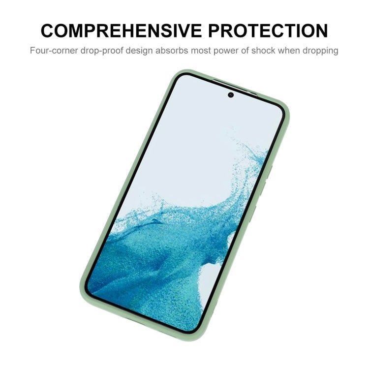 For Samsung Galaxy S24+ 5G ENKAY Liquid Silicone Soft Shockproof Phone Case(Black)