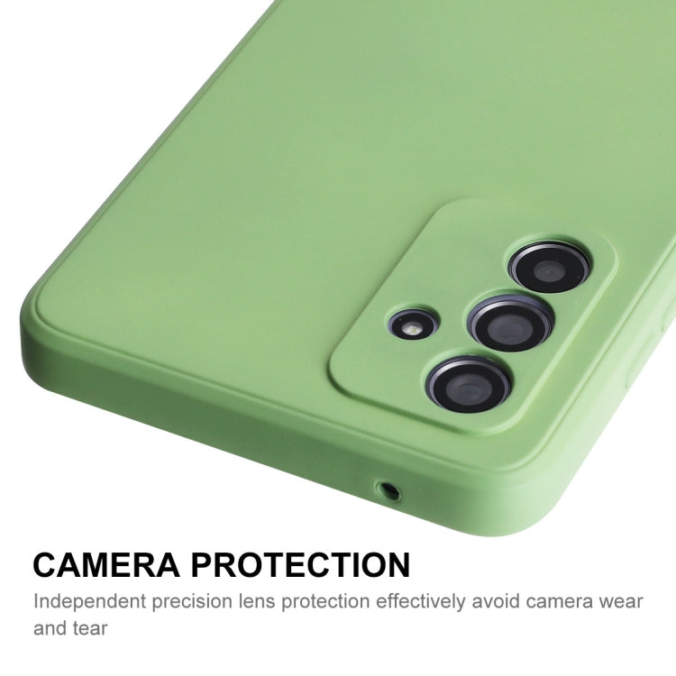 For Samsung Galaxy A55 ENKAY Liquid Silicone Soft Shockproof Phone Case(Dark Green)
