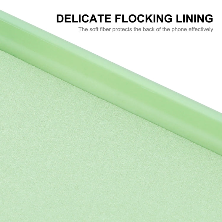 For Samsung Galaxy A55 ENKAY Liquid Silicone Soft Shockproof Phone Case(Light Green)