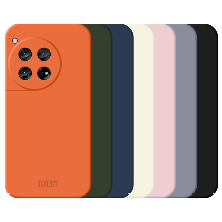 For OnePlus 12 MOFI Qin Series Skin Feel All-inclusive PC Phone Case(Green)