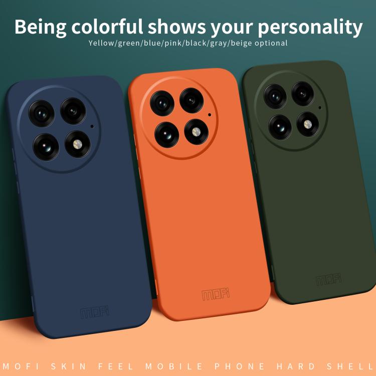 For OnePlus 13 MOFI Qin Series Skin Feel All-inclusive PC Phone Case(Blue)