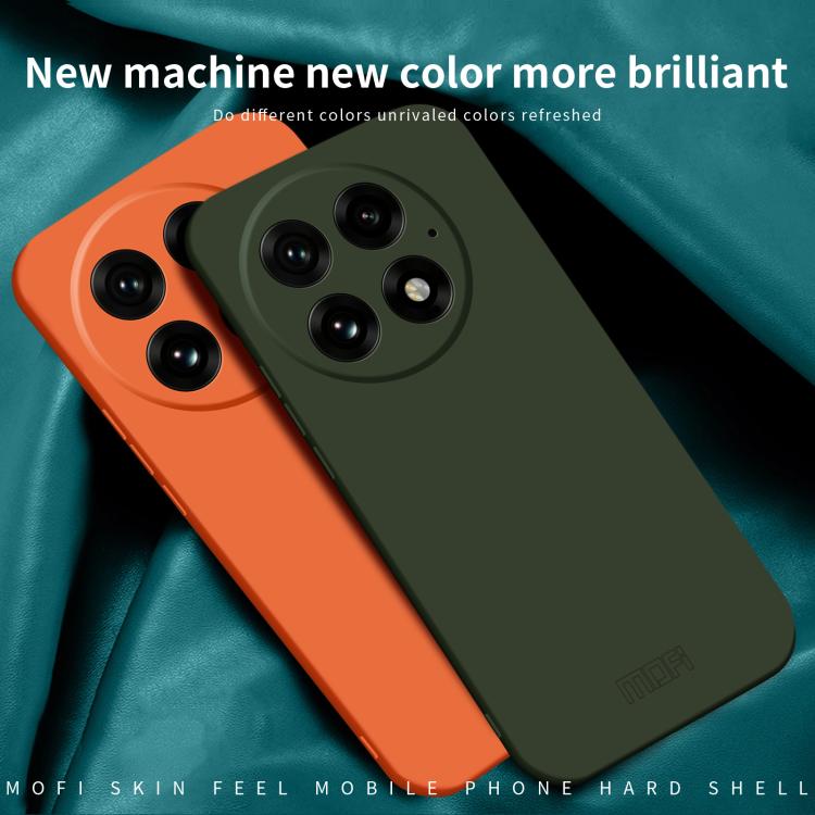For OnePlus 13 MOFI Qin Series Skin Feel All-inclusive PC Phone Case(Beige)