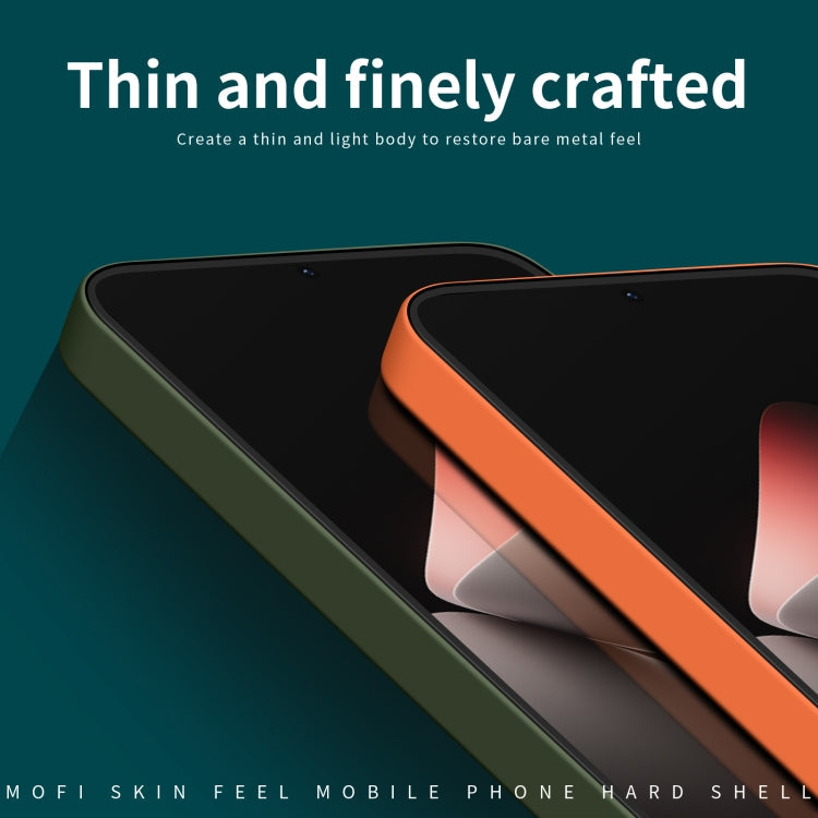 For Meizu 21 Pro MOFI Qin Series Skin Feel All-inclusive PC Phone Case(Gray)