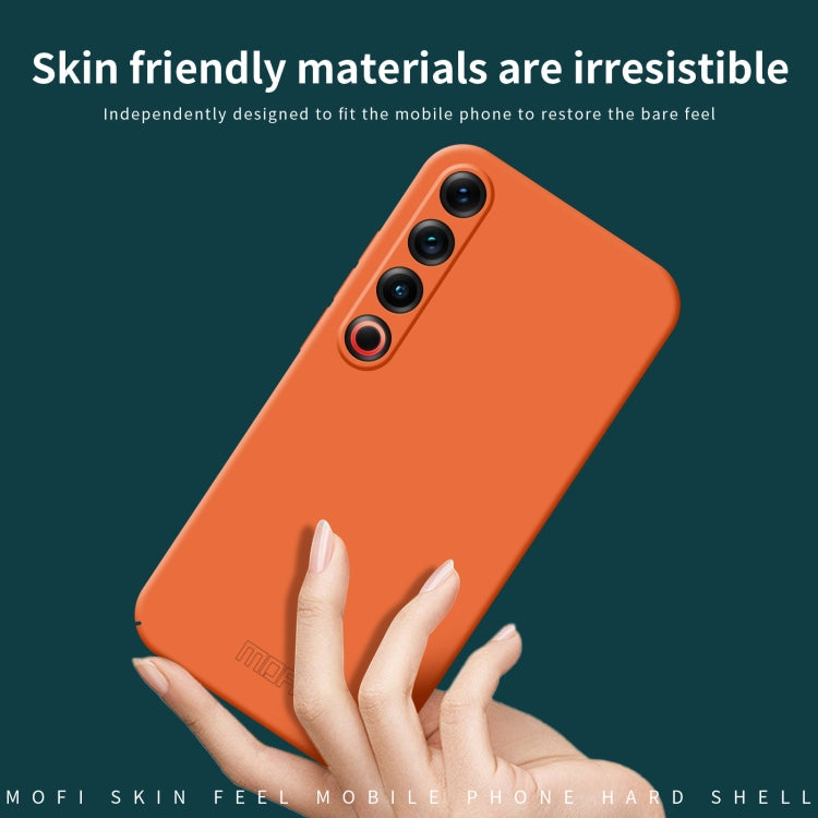 For Meizu 21 Pro MOFI Qin Series Skin Feel All-inclusive PC Phone Case(Green)