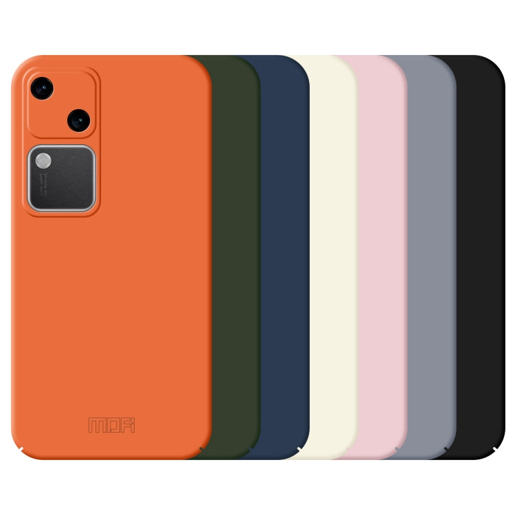For vivo S18 MOFI Qin Series Skin Feel All-inclusive PC Phone Case(Pink)