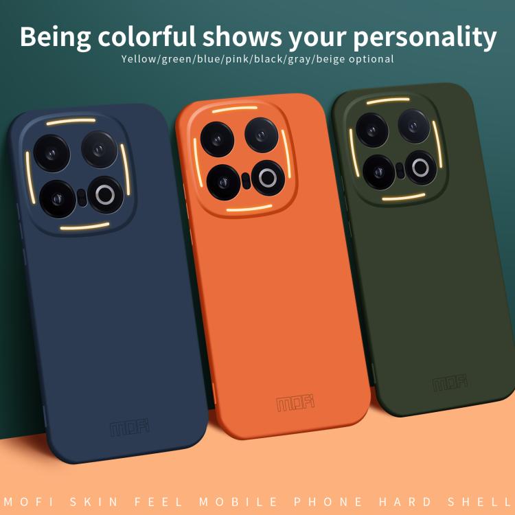 For vivo iQOO 13 MOFI Qin Series Skin Feel All-inclusive PC Phone Case(Blue)