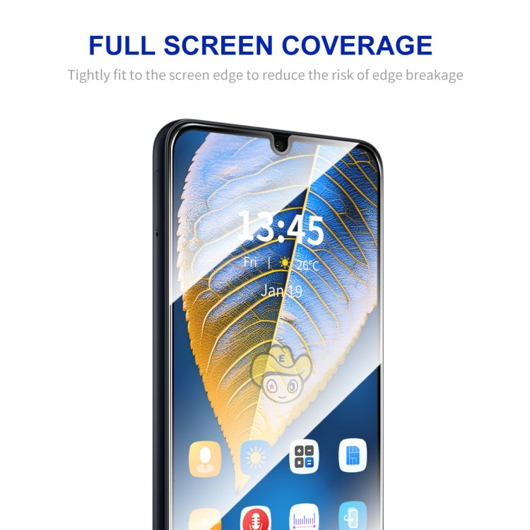 For Samsung Galaxy A24 ENKAY Easy Install High Alumina Silicon Full Glass Film