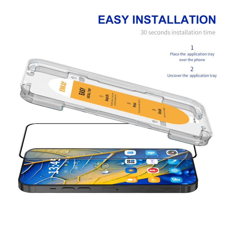 For Honor X50i / X40i ENKAY Easy Install High Alumina Silicon Full Glass Film
