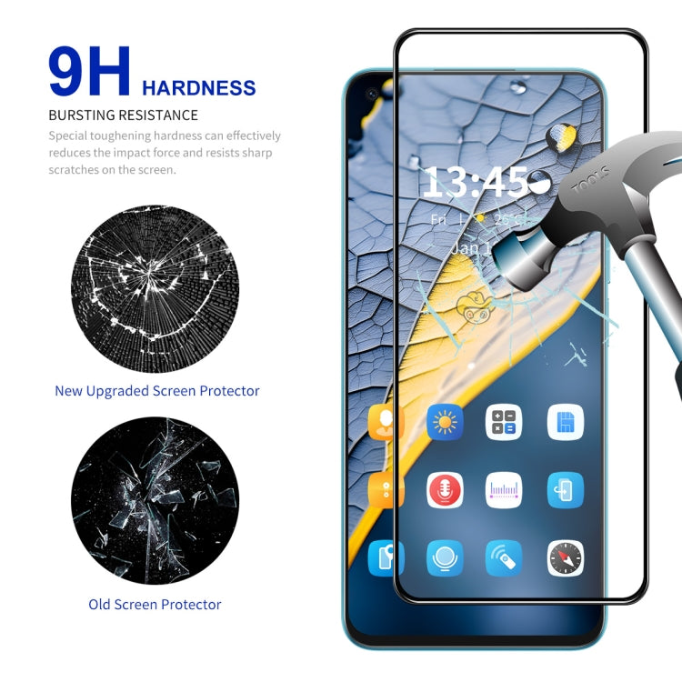For OPPO K9 / K9 Pro ENKAY Easy Install High Alumina Silicon Full Glass Film