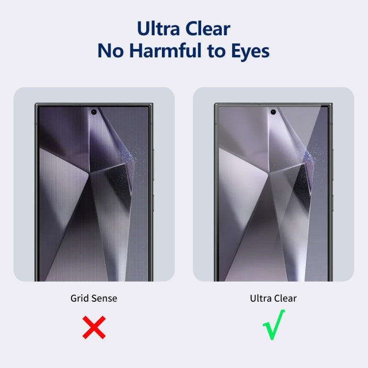 For Samsung Galaxy S24 Ultra 5G ENKAY Hat-Prince 360 Degree Anti-peeping Privacy Full Screen Tempered Glass Film