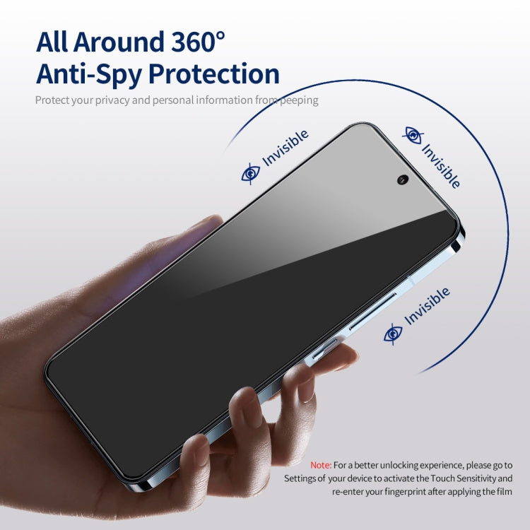 For Samsung Galaxy A54 5G ENKAY Hat-Prince 360 Degree Anti-peeping Privacy Full Screen Tempered Glass Film