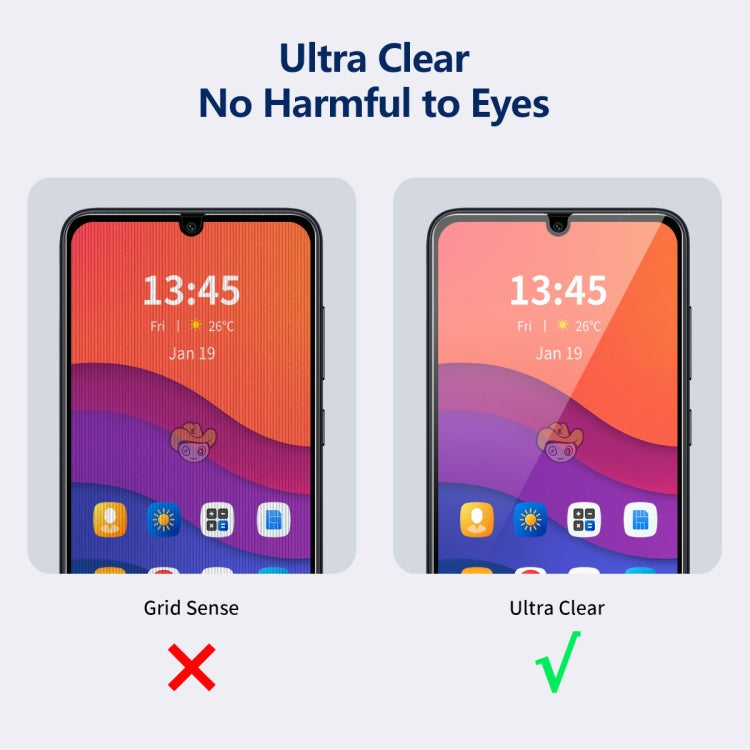 For Samsung Galaxy A05 / A05s 5pcs ENKAY Hat-Prince 360 Degree Anti-peeping Privacy Full Screen Tempered Glass Film