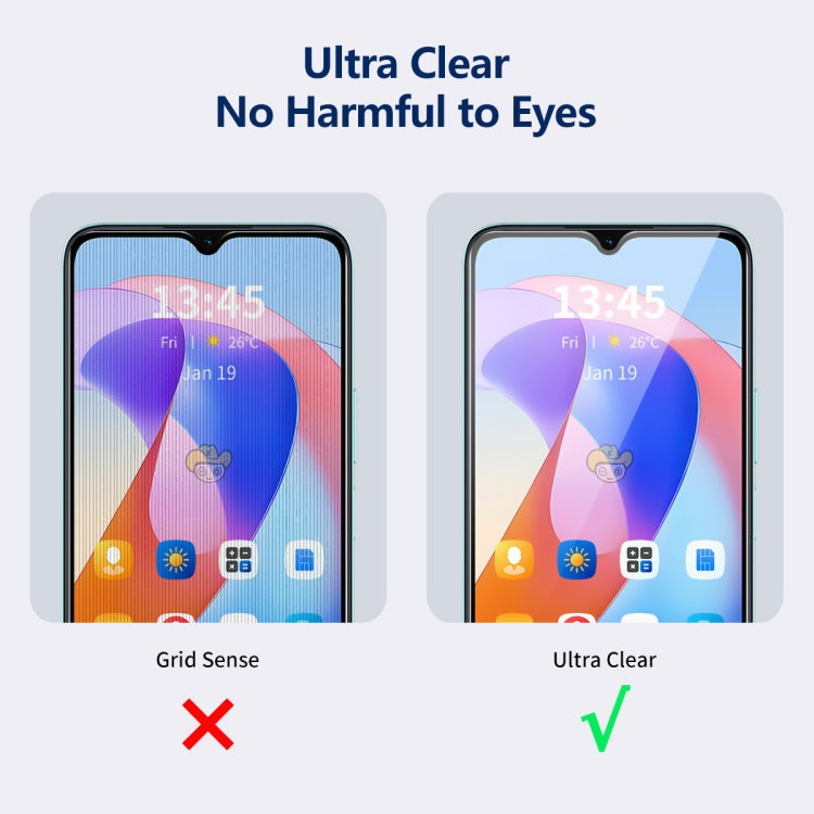 For Samsung Galaxy A24 5G 5pcs ENKAY Hat-Prince 360 Degree Anti-peeping Privacy Full Screen Tempered Glass Film