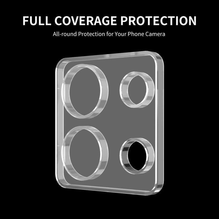 For Xiaomi Redmi Note 13 5G 2pcs ENKAY Hat-Prince 9H Rear Camera Lens Tempered Glass Film(Transparent)