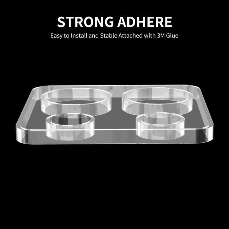 For Xiaomi Redmi Note 13 5G 2pcs ENKAY Hat-Prince 9H Rear Camera Lens Tempered Glass Film(Transparent)