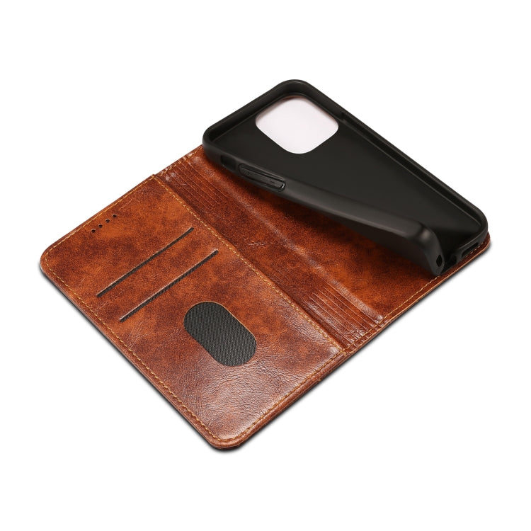 For Samsung Galaxy Note20 Ultra Suteni Baroque Calf Texture Buckle Wallet Leather Phone Case(Black)