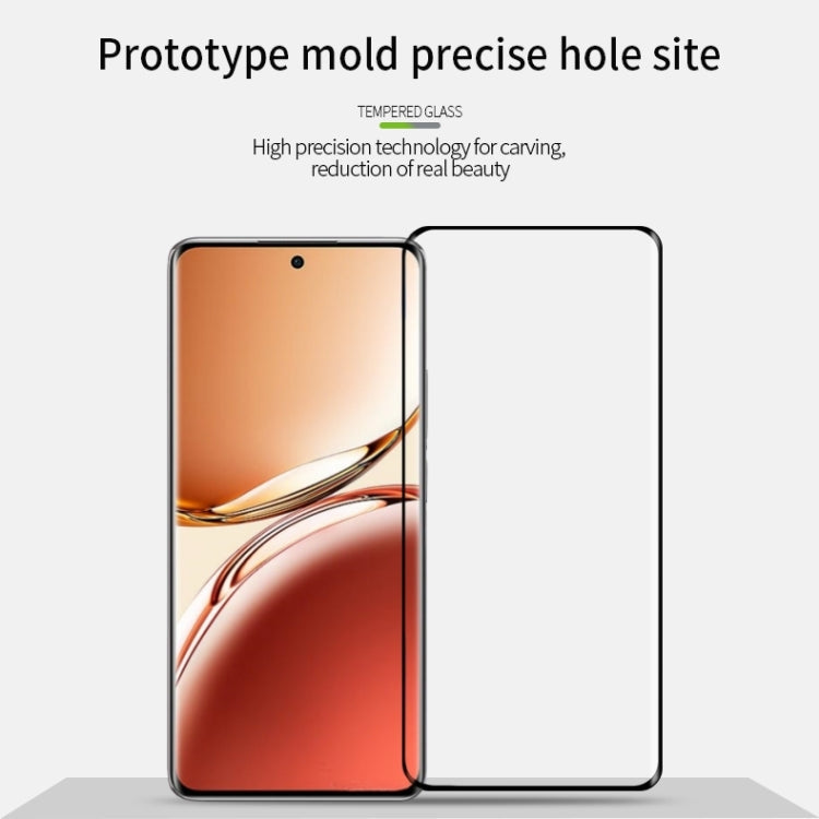 For OPPO A3 Pro PINWUYO 9H 3D Hot Bending Tempered Glass Film