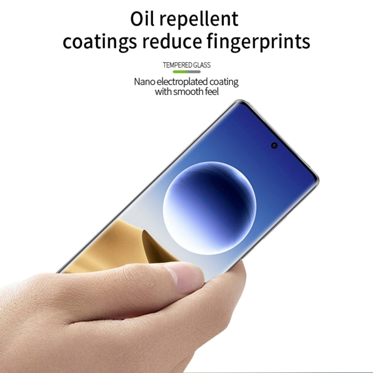 For OPPO Find X7 Ultra PINWUYO 9H 3D Hot Bending Tempered Glass Film