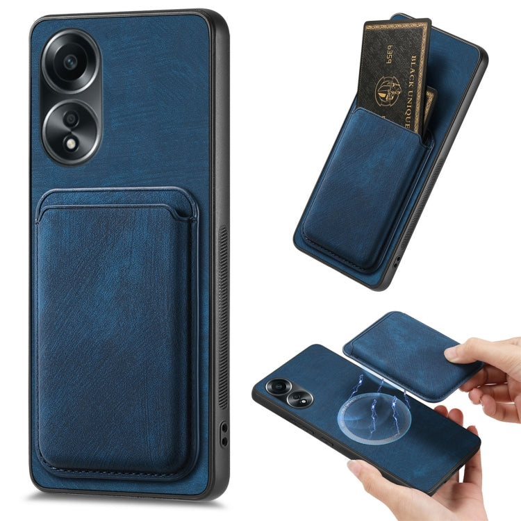 Retro Leather Card Bag Magnetic Phone Case, For OPPO A58 4G, For OPPO K11 5G, For OPPO Reno10 Global, For OPPO Reno10 Pro Global