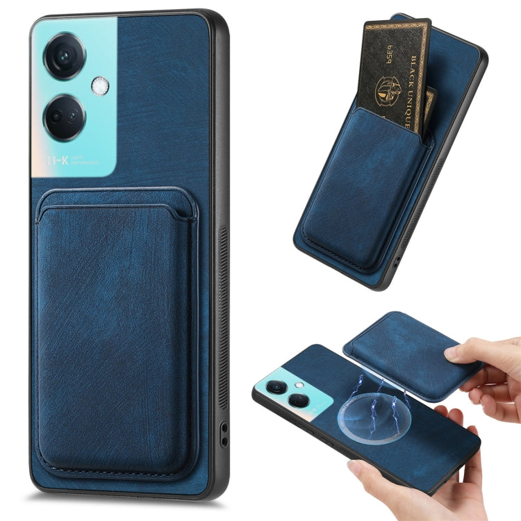 Retro Leather Card Bag Magnetic Phone Case, For OPPO A58 4G, For OPPO K11 5G, For OPPO Reno10 Global, For OPPO Reno10 Pro Global