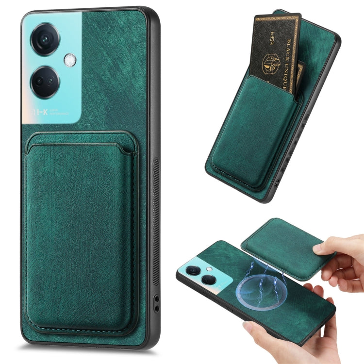 Retro Leather Card Bag Magnetic Phone Case, For OPPO A58 4G, For OPPO K11 5G, For OPPO Reno10 Global, For OPPO Reno10 Pro Global