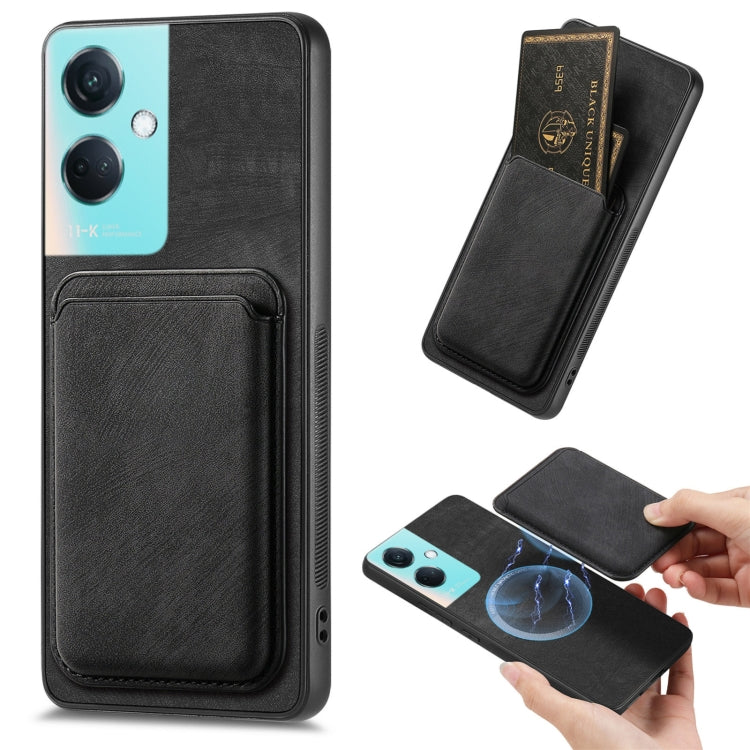 Retro Leather Card Bag Magnetic Phone Case, For OPPO A58 4G, For OPPO K11 5G, For OPPO Reno10 Global, For OPPO Reno10 Pro Global