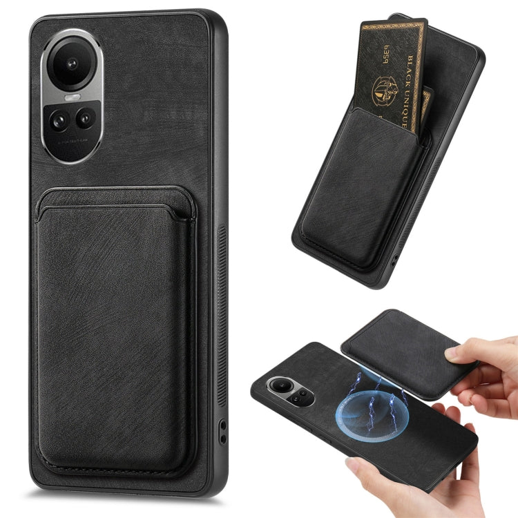 Retro Leather Card Bag Magnetic Phone Case, For OPPO A58 4G, For OPPO K11 5G, For OPPO Reno10 Global, For OPPO Reno10 Pro Global