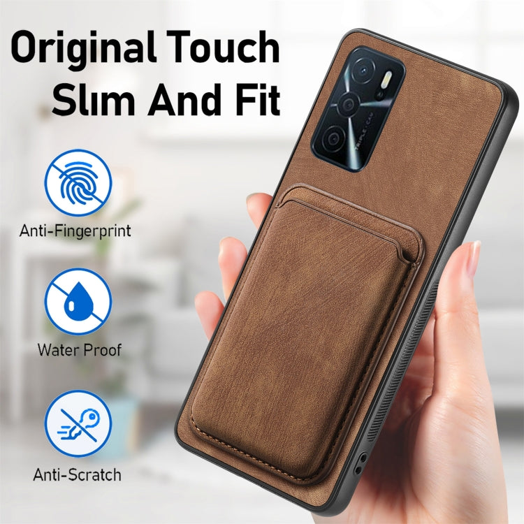 Retro Leather Card Bag Magnetic Phone Case, For OPPO A78 4G, For OPPO K11X 5G, For OPPO Reno10 Pro+, For OPPO A1 5G